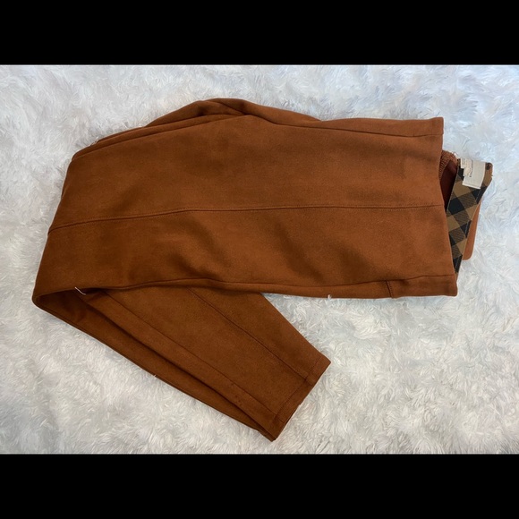 Anthropologie suede leggings - Picture 3 of 7